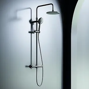 Душевая система с термостатом для душа Damixa Option чёрный матовый DX218091300, 3