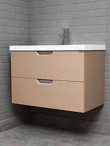 Тумба под умывальник подвесная Домино Classica 80 латте DD2509T, 5