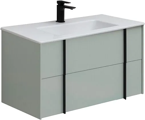 Тумба-умывальник подвесная Allen Brau Reality 90 папирус 1.32006.PWM+