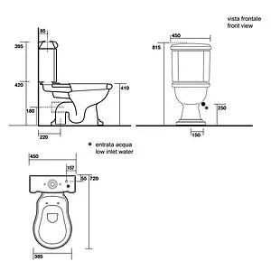 Бачок для унитаза Kerasan Retro белый 107101 Бачок для унитаза Kerasan Retro белый 107101, 2