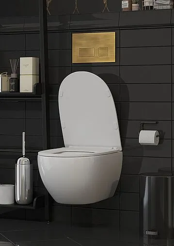 Унитаз подвесной безободковый Toni Arti Baglio белый TA-BO4936