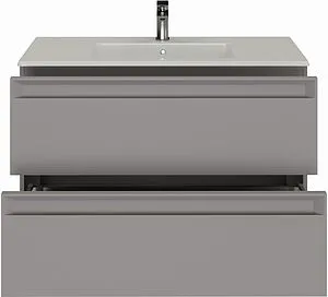 Тумба-умывальник подвесная Allen Brau Eclipse 2.0 100 платина 1.E1003.PGM 2.0+, 4