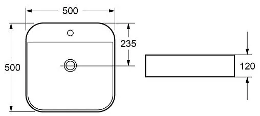 Раковина Cezares 50 белый CZR-LFT-50-LVB Раковина Cezares 50 белый CZR-LFT-50-LVB