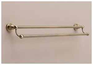 Полотенцедержатель Aquanet брашированная бронза 3824D, 3