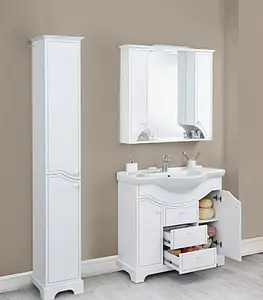 Тумба-умывальник напольная Aquaton Элен 95 белый 1A2185K1EN010, 4