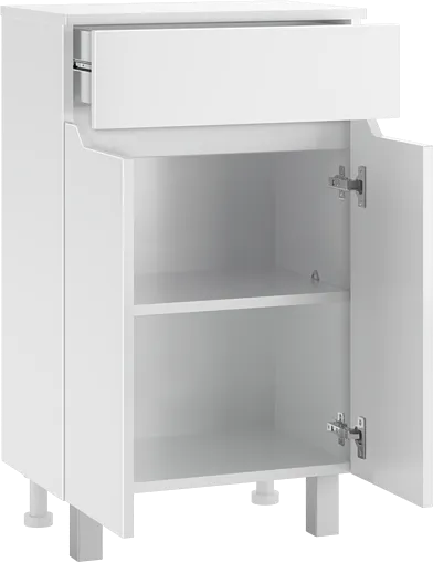 Комод напольный Айсберг Мечта 50 белый DM2504K