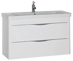 Тумба-умывальник Aquanet Орлеан 105 белый 00183083+00182313, 1