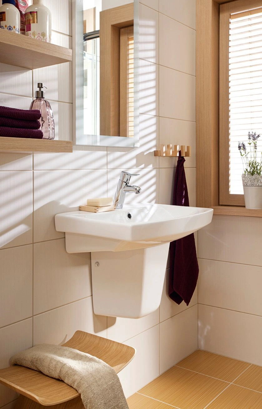 Раковина Cersanit Carina 55 белый S-UM-CAR55/1-w