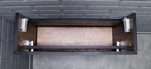 Тумба-умывальник подвесная Домино Dolche 60 дуб галифакс табак DD5403T+4627173210614