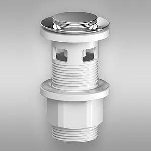 Выпуск автоматический для раковины с переливом Am.Pm хром F0700P00 Выпуск автоматический для раковины с переливом Am.Pm хром F0700P00, 4