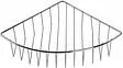 Полка Milardo Shelf хром 105WC00M44