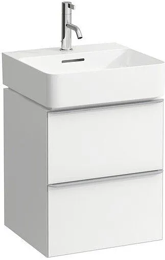 Тумба-умывальник подвесной Laufen Space 45 белый матовый 4.1010.2.160.100.1+8.1528.1.000.104.1