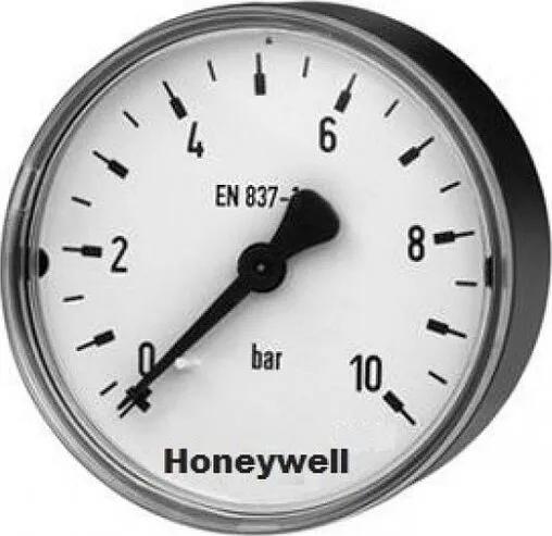 Манометр аксиальный Honeywell-Braukmann 63мм 10 бар ¼&quot; HWLFCM004