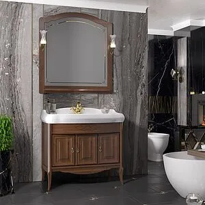 Зеркало Opadiris Лоренцо 100 светлый орех 00-00007042, 2