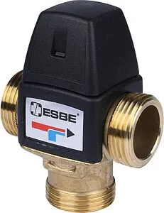 Трехходовой термостатический смесительный клапан 1&quot; +20...+43°С Kvs 1.6 ESBE VTA322 3110 09 00, 1