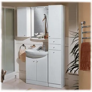 Шкаф Aquaton Минима 30 L белый 1A001803MN01L, 3