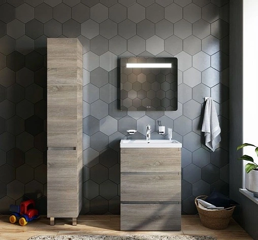 Тумба под умывальник напольная Am.Pm Gem S 60 дуб светлый M91FSX0602OF