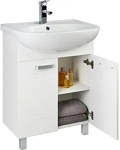 Тумба-умывальник напольная IDDIS Harizma 60 белый HAR60W2i95+0056000i28 Тумба-умывальник напольная IDDIS Harizma 60 белый HAR60W2i95+0056000i28, 4