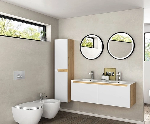 Раковина ISVEA SistemaT 121 белый 10SL50121SV