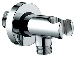 Шланговое подключение с держателем Bossini хром C12000.030 Шланговое подключение с держателем Bossini хром C12000.030