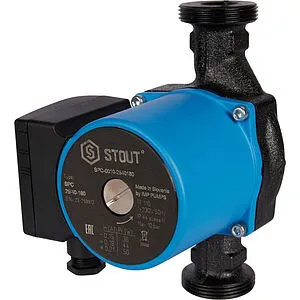 Насос циркуляционный Stout 25/40-180 SPC-0010-2540180 Насос циркуляционный Stout 25/40-180 SPC-0010-2540180, 1
