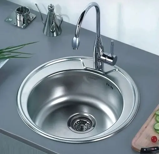 Мойка кухонная Vladiks нержавеющая сталь L-449