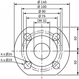 Насос циркуляционный Wilo Yonos MAXO-D 40/0.5-16 2120666, 5
