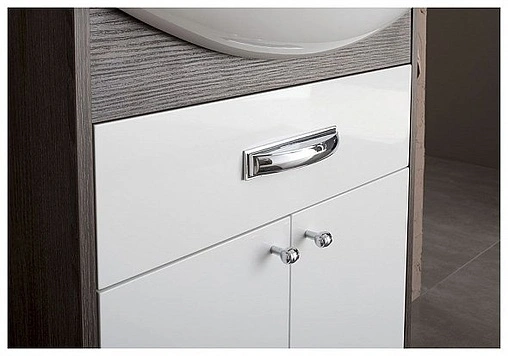 Тумба под умывальник Aquanet Грейс 60 белый/дуб кантербери 00198374