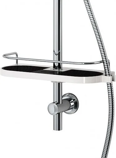 Душевая стойка Dorff Prime хром/белый D0140000