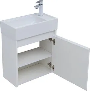 Тумба-умывальник подвесная Aquanet Nova Lite 50 дуб рошелье 00298854+7045-KL Тумба-умывальник подвесная Aquanet Nova Lite 50 дуб рошелье 00298854+7045-KL, 4