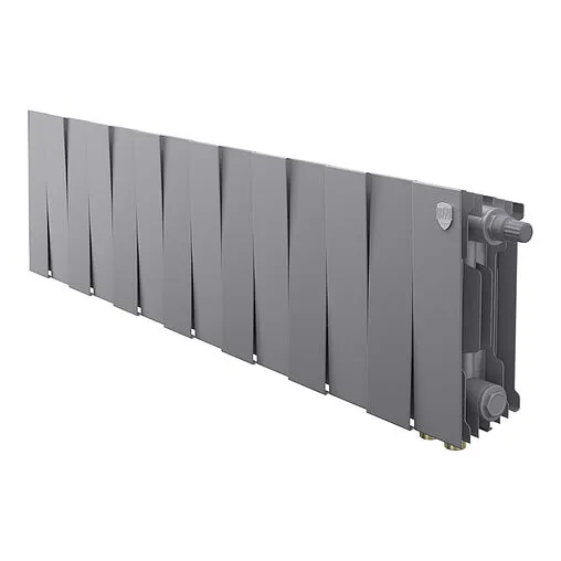 Радиатор биметаллический 14 секций нижнее правое подключение Royal Thermo PianoForte 200 VDR80 Silver Satin RTPSSVDR8020014 Радиатор биметаллический 14 секций нижнее правое подключение Royal Thermo PianoForte 200 VDR80 Silver Satin RTPSSVDR8020014