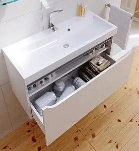 Тумба-умывальник подвесная Aqwella Verona 80 белый Ver.01.08/W+Inf.08.04.D Тумба-умывальник подвесная Aqwella Verona 80 белый Ver.01.08/W+Inf.08.04.D, 3