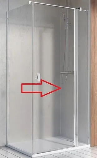 Душевая дверь 1200мм прозрачное стекло Radaway NES KDJ II 120 R 10032120-01-01R