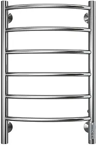 Полотенцесушитель электрический лесенка Terminus Классик П6 400х650 электро quick touch полированная сталь 4670078531308, 3