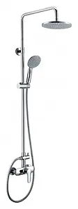Душевая система со смесителем для душа BelBagno Reno хром REN-DOCM-CRM-IN, 1