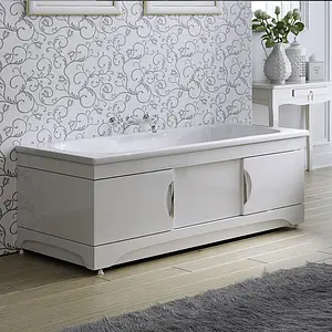 Экран для ванны фронтальный Alavann Monaco 170 белый 1410 Экран для ванны фронтальный Alavann Monaco 170 белый 1410, 2