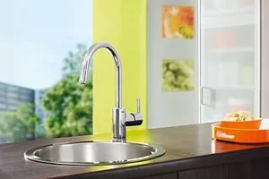 Смеситель для кухни с выдвижным изливом Grohe Concetto хром 32663001, 3