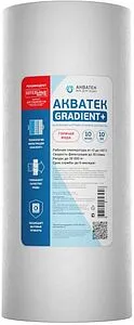 Картридж для механической очистки горячей воды Big Blue 10" Aquatech Gradient+ FCPS(G)10BB-H10M Картридж для механической очистки горячей воды Big Blue 10" Aquatech Gradient+ FCPS(G)10BB-H10M, 1