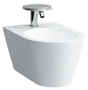 Биде подвесное Laufen Kartell белый 8.3033.1.000.302.1 Биде подвесное Laufen Kartell белый 8.3033.1.000.302.1, 1