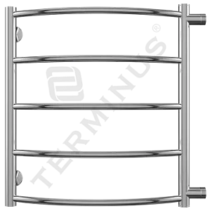 Полотенцесушитель водяной лесенка Terminus Классик П5 500х596 б/п 500 полированная сталь 4670030726230, 1