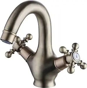 Смеситель для раковины IDDIS Sam бронза SAMBR00i01 Смеситель для раковины IDDIS Sam бронза SAMBR00i01, 1