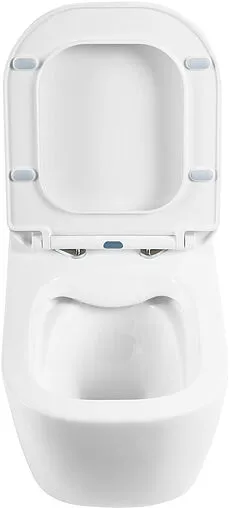 Комплект 5 в 1 BelBagno Genova BB1102CH/BB1102SC/BB002-80/BB005-PR-CHROME с кнопкой хром глянцевый