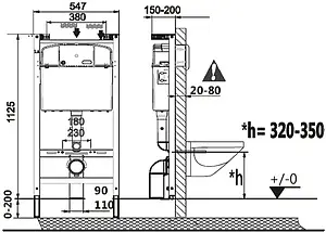 Комплект 4 в 1 Roca Victoria Rimless 893105010 Комплект 4 в 1 Roca Victoria Rimless 893105010, 2