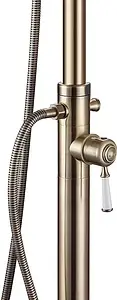 Душевая система со смесителем для душа Timo Arisa бронза/белый SX-5001/02 Душевая система со смесителем для душа Timo Arisa бронза/белый SX-5001/02, 5
