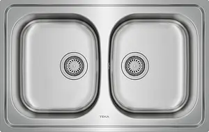 Мойка кухонная Teka Universe 80 T-XN 2B MATT нержавеющая сталь 115040010, 1