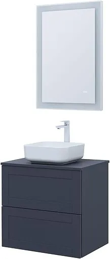 Тумба-умывальник подвесная Aquanet Терра 70 маренго 00313244+