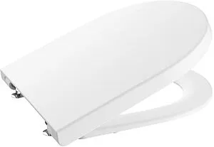 Крышка-сиденье для унитаза с микролифтом Roca Gap Rоund белый 801D12001, 1