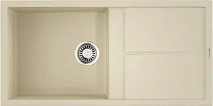 Мойка кухонная Omoikiri Sumi 100-BE ваниль 4993655, 1