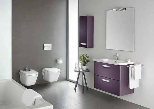 Шкаф Roca Gap 35 L фиолетовый ZRU9302745