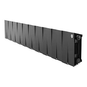 Радиатор биметаллический 20 секций Royal Thermo PianoForte 200 Noir Sable RTPB3020020 Радиатор биметаллический 20 секций Royal Thermo PianoForte 200 Noir Sable RTPB3020020, 1